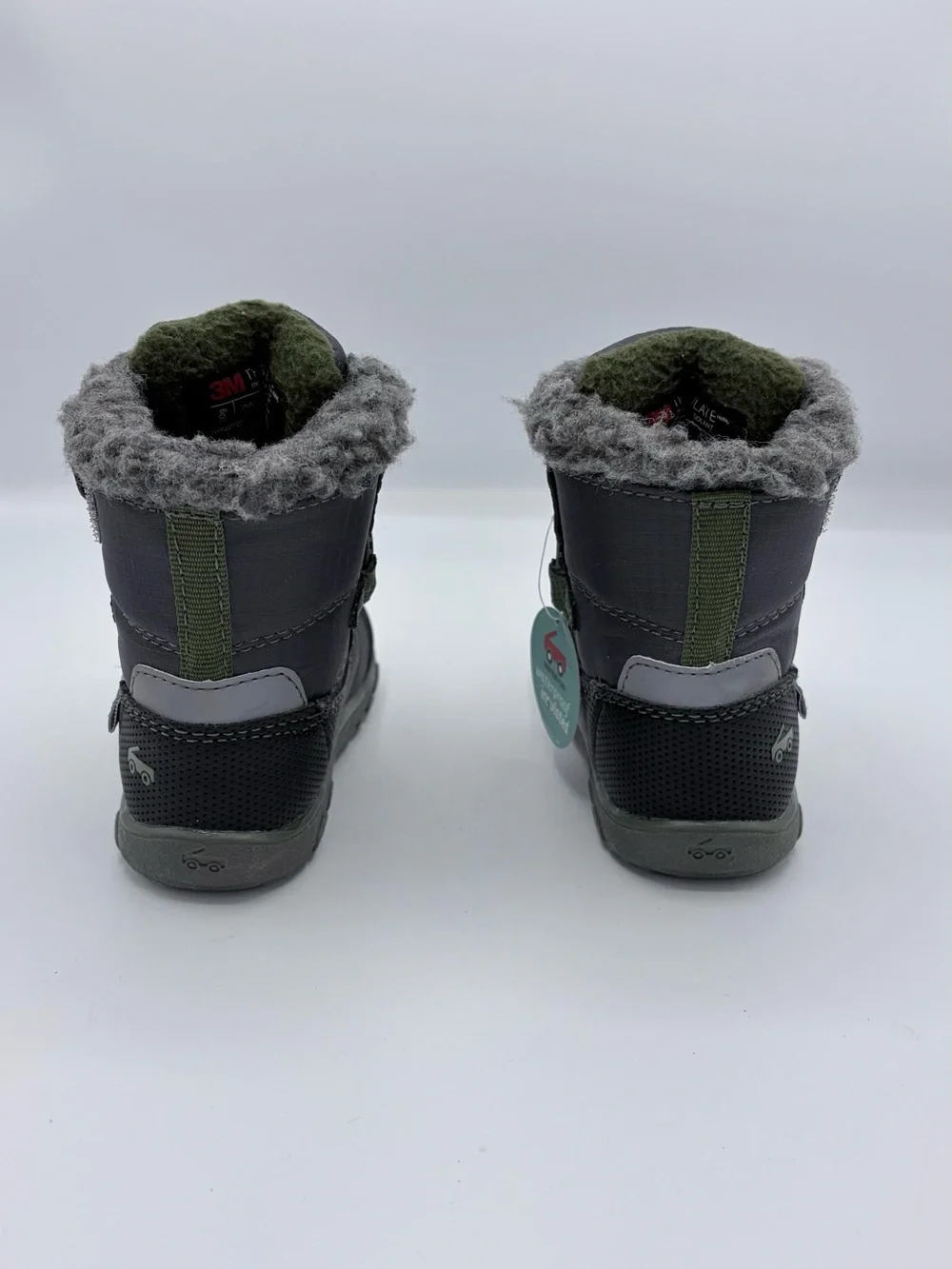 See Kai Run Gilman Toddler Boots Gray Waterproof NWT Size 4